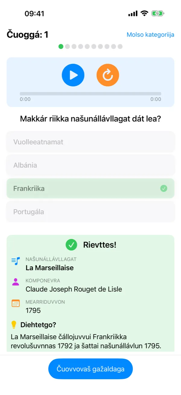 Flagtastic iPhones: rievttes vástádus našunállávlaga namain, komponisttain ja jagiin