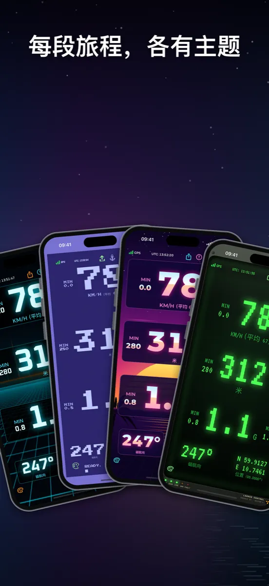 NavGlance iPhone – 每段旅程，各有主题