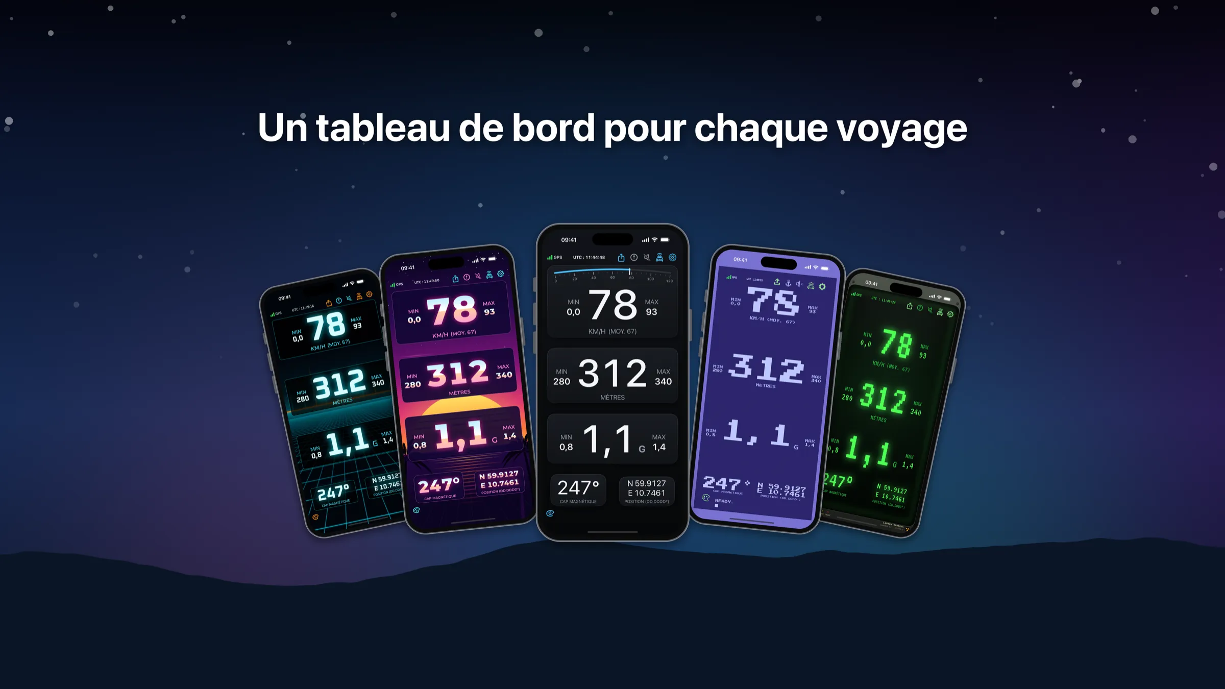 NavGlance – Un tableau de bord pour chaque voyage