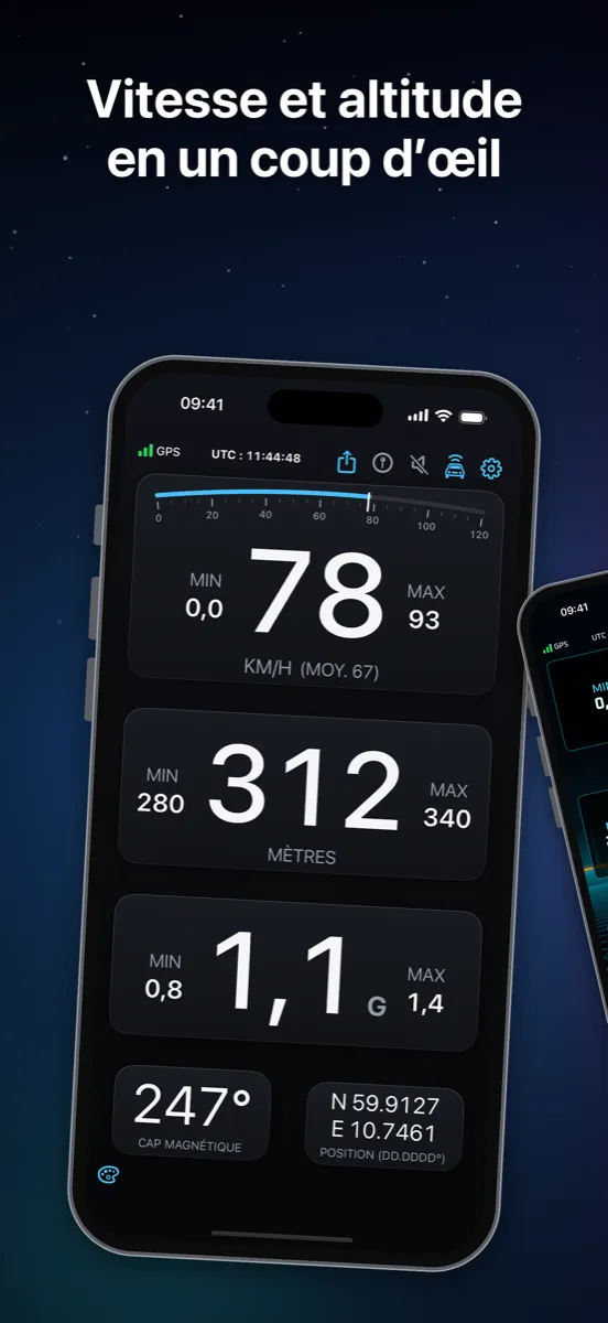 NavGlance iPhone – Vitesse et altitude en un coup d’œil