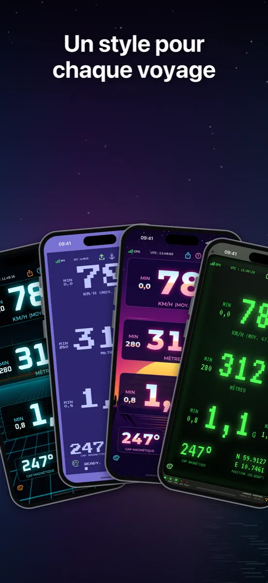 NavGlance iPhone – Un style pour chaque voyage