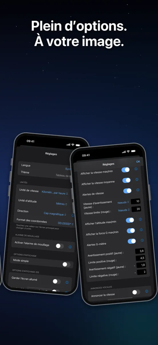 NavGlance iPhone – Plein d’options. À votre image.