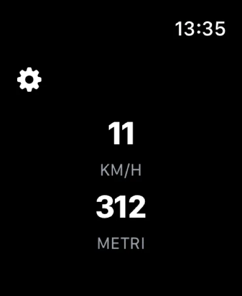 NavGlance – velocità e altitudine su Apple Watch
