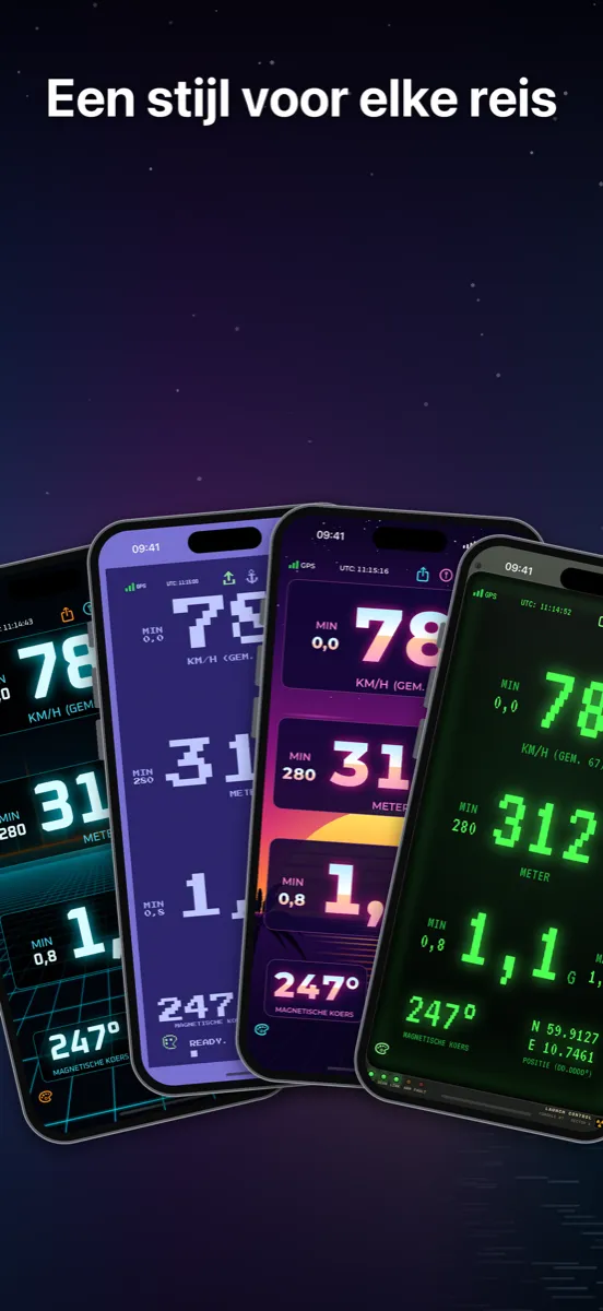 NavGlance iPhone – Een stijl voor elke reis