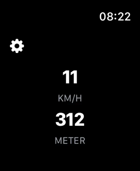 NavGlance – hastighet og høyde på Apple Watch