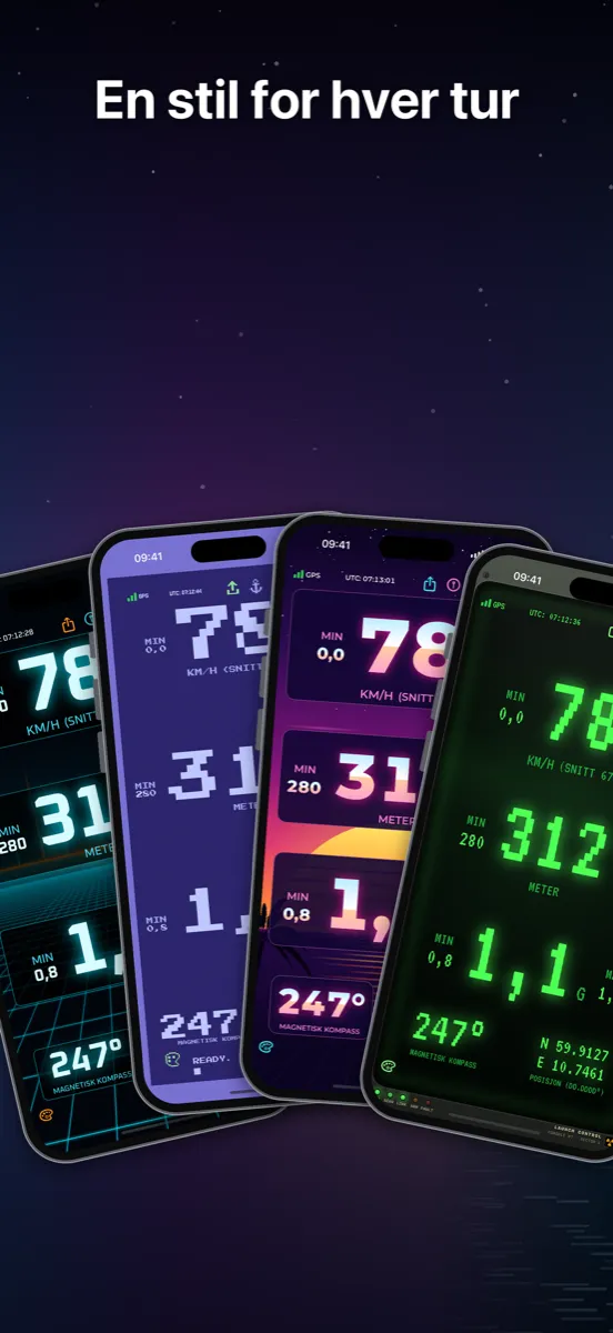 NavGlance iPhone – En stil for hver tur