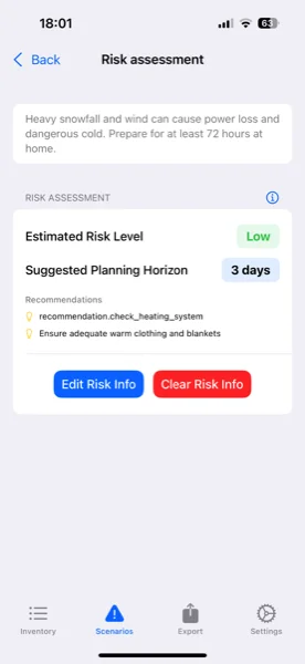 Prepper Pro Screenshot